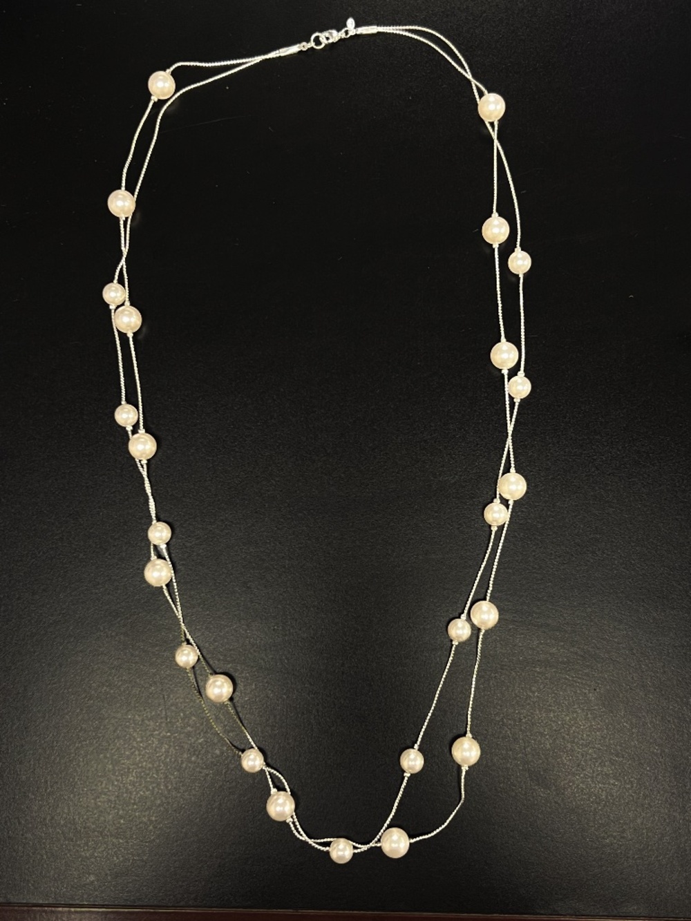 NEW Pearl Layered Necklace - Vintage